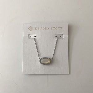 Kendra Scott Silver Short Pendant Necklace